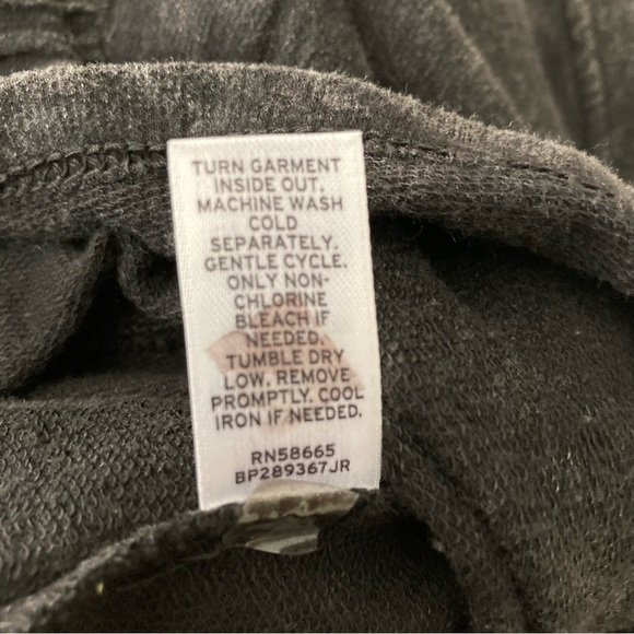 RUBBISH DISTRESSED BLACK MINI SKIRT—WORN ONCE! - Picture 8 of 8